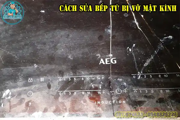 Thay mặt kính bếp từ Nhật