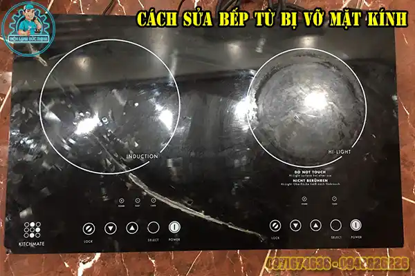 Giá mặt kính bếp từ đôi