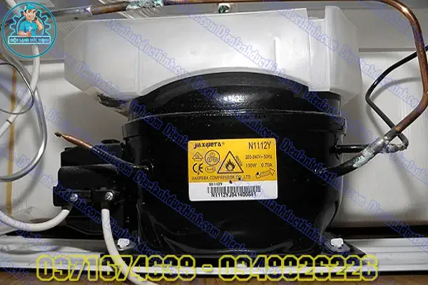 Thay lốc máy tủ lạnh Hitachi