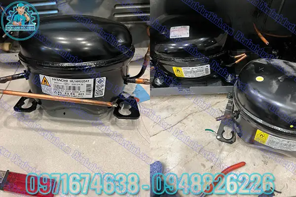Tủ lạnh Hitachi nội địa nháy đèn nháy khóa khóa Lock