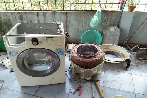 Sửa Lỗi E12 Máy Giặt Sanyo Nội Địa Nhật-3