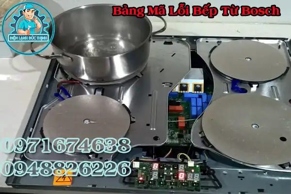 Bếp từ Bosch lỗi E0513