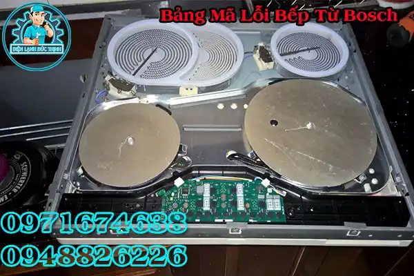 Bảng mã lỗi bếp từ Đức