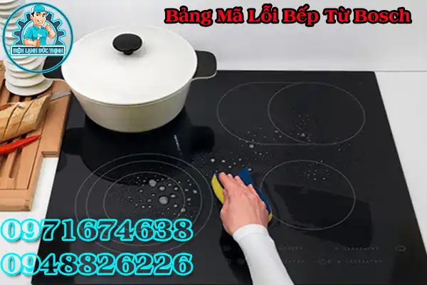 Cách reset bếp từ Bosch