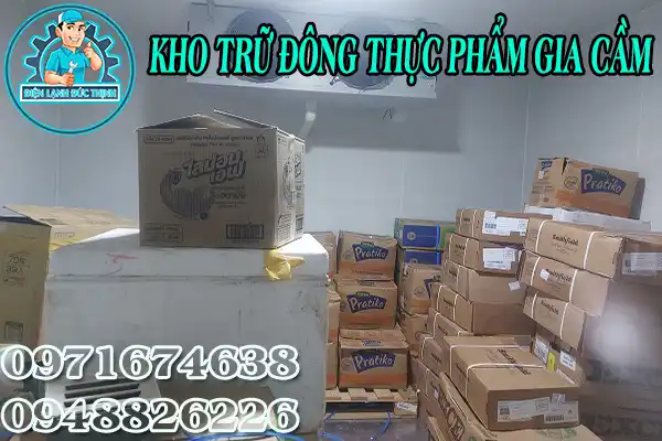 Kho Trữ Đông Thực Phẩm Bảo Quản Thịt Gia Cầm3