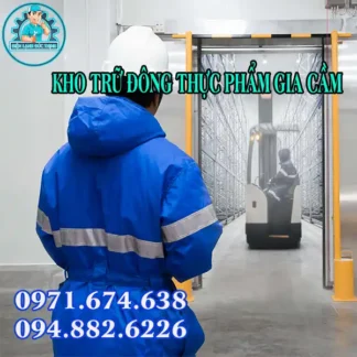 Kho Trữ Đông Thực Phẩm Bảo Quản Thịt Gia Cầm