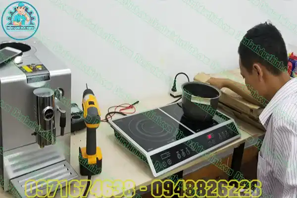 Bếp từ Munchen báo lỗi EC