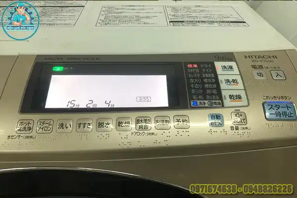 Sửa Máy Giặt Hitachi BD V2000 Nhật Bãi Tại Nhà1