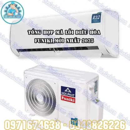Bảng Mã Lỗi Điều Hòa Funiki