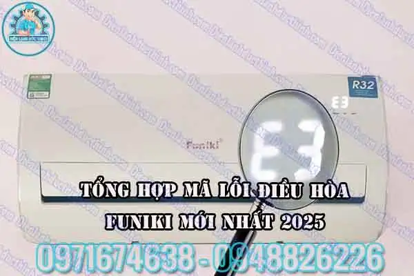 Điều hòa Funiki báo lỗi sc