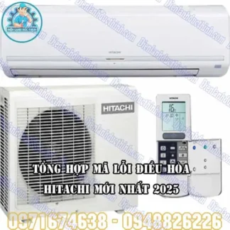 Bảng Mã Lỗi Điều Hòa Hitachi