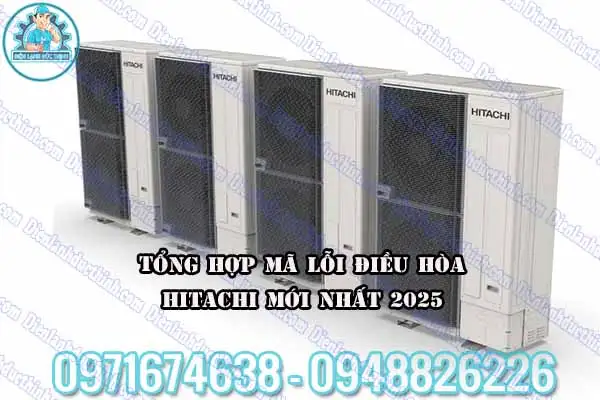 Máy lạnh Hitachi báo lỗi 12 nháy