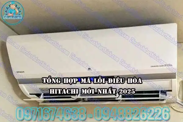 Mã lỗi máy lạnh Hitachi VRV