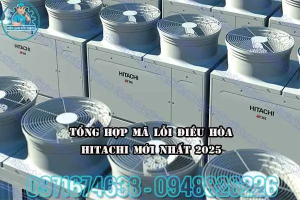 Cách check lỗi điều hòa Hitachi