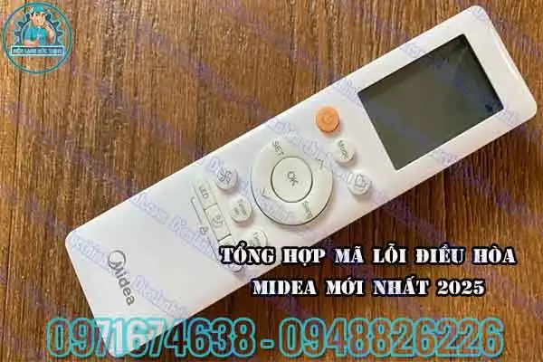 Mã lỗi máy lạnh Midea P0