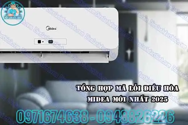 Máy lạnh Midea báo lỗi eh