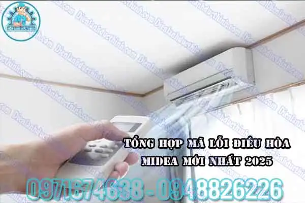 Cách test mã lỗi máy lạnh Midea