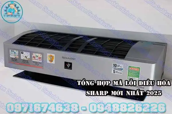 Mã lỗi máy lạnh Sharp chớp đèn vàng