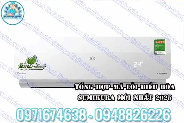 Lỗi P1 điều hòa Sumikura