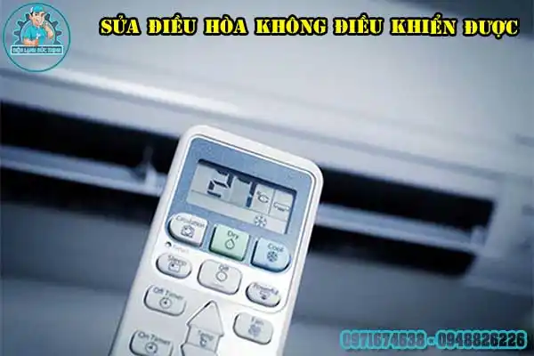 Cách sửa điều khiển điều hòa không lên màn hình