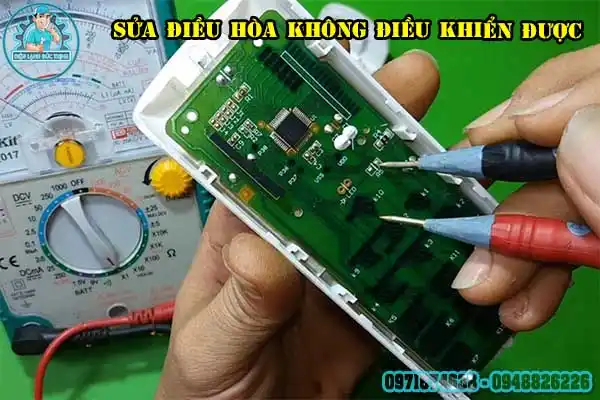 Board nhận tín hiệu trên main cục lạnh bị lỗi
