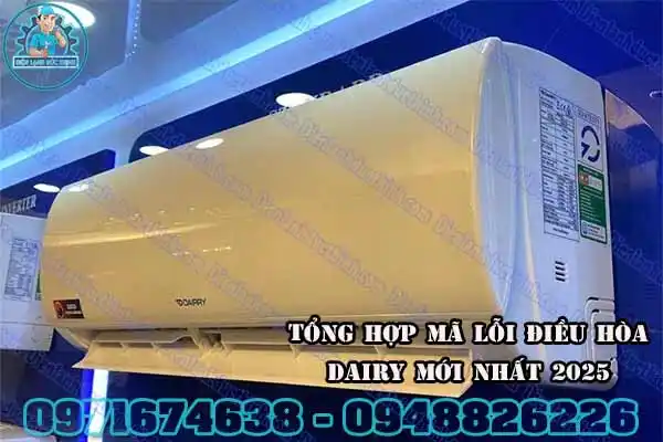 Điều hòa Dairry không mát