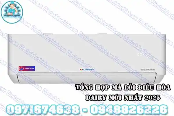 Chuyển độ F sang độ C điều hòa Dairry