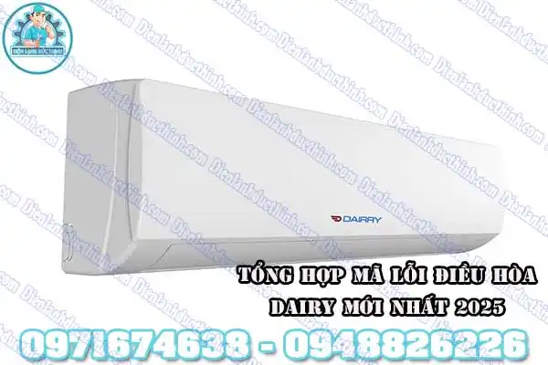Bảng Mã Lỗi Điều Hòa Dairry Đầy Đủ Nhất3