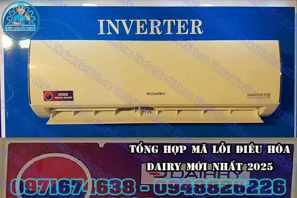 Máy lạnh Dairry báo lỗi E0