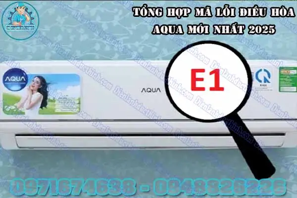 Mã lỗi máy lạnh Aqua Inverter cl