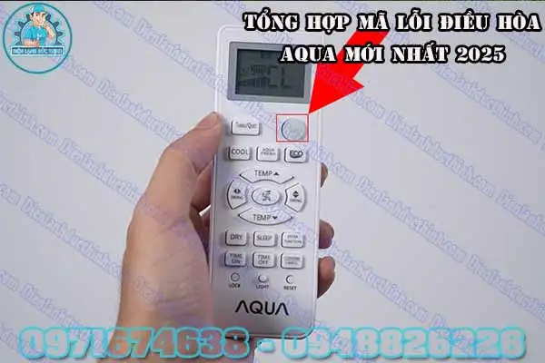 Máy lạnh Aqua báo lỗi fe