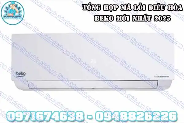 Máy lạnh Beko báo lỗi E9