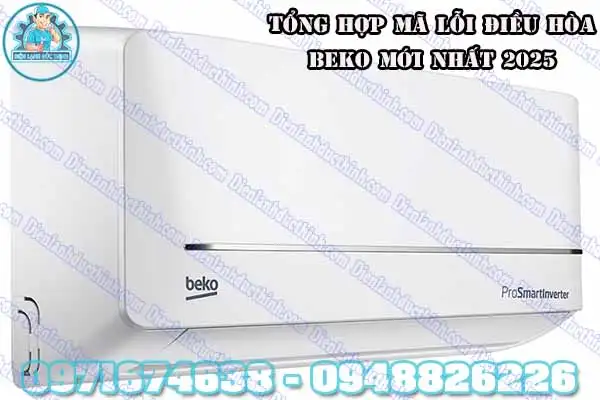 Máy lạnh Beko báo lỗi P0