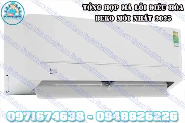 Máy lạnh Beko báo lỗi fc