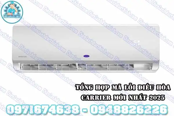 Điều hòa Carrier không mát