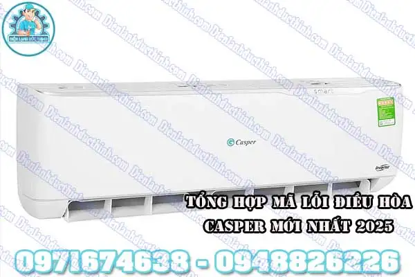 Máy lạnh Casper báo lỗi H3