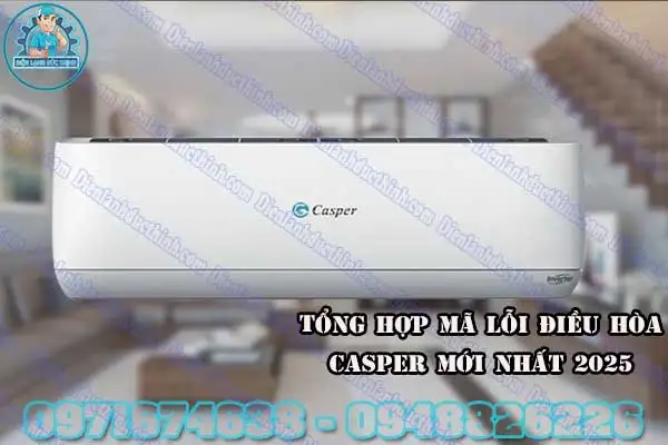 Cách test mã lỗi máy lạnh Casper