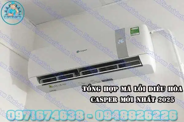 Cách test lỗi máy lạnh Casper bằng remote