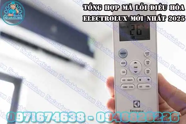 Máy lạnh Electrolux báo lỗi P0