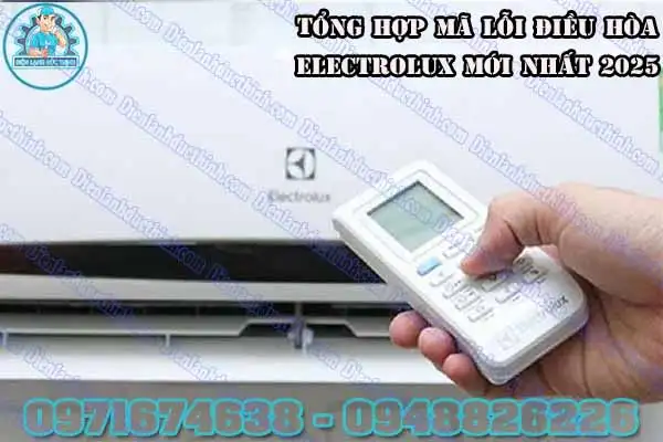 Mã lỗi máy lạnh Electrolux E1