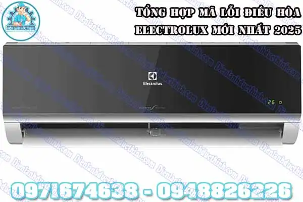 Mã lỗi máy lạnh Electrolux EC