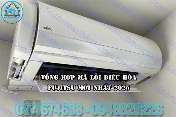Cách tra mã lỗi điều hòa Fujitsu