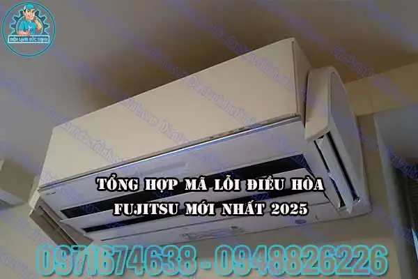 Lỗi điều hòa Fujitsu nháy đèn