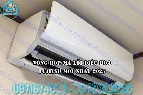 Mã lỗi điều hòa Fujitsu nội địa Nhật