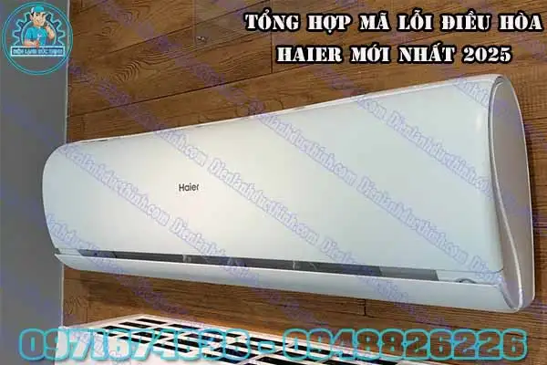 Mã Lỗi E1, E2, E4, E7 Điều Hòa Haier