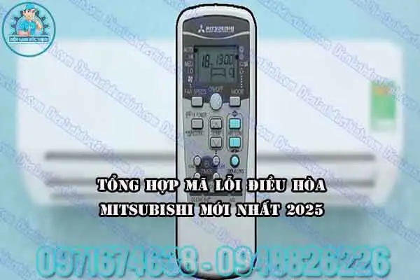 Mã lỗi máy lạnh Mitsubishi Electric Inverter