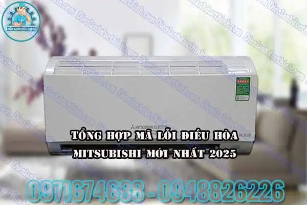 Mã lỗi điều hòa Mitsubishi Heavy VRV