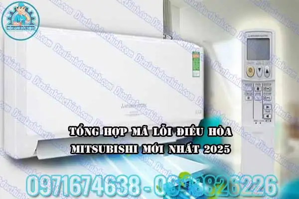 Mã lỗi máy lạnh Mitsubishi Heavy inverter