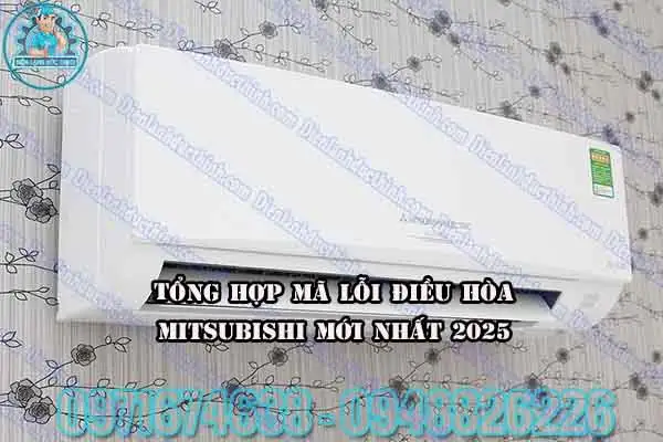 Cách check lỗi máy lạnh Mitsubishi Electric