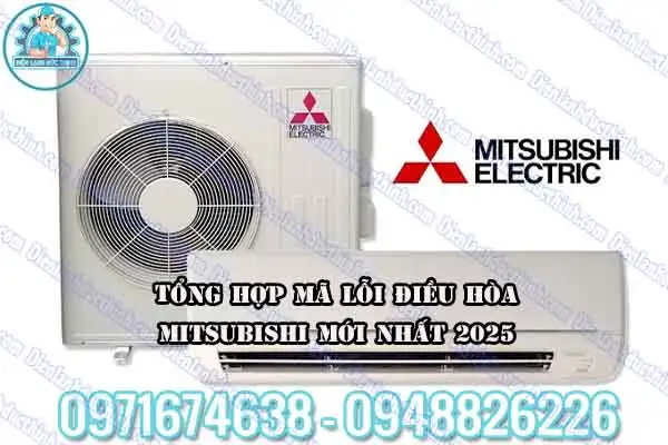 Máy lạnh Mitsubishi báo lỗi chớp đèn 17 lần
